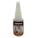 Adhesivo cianoacrilato A-40 plasticos y gomas viscocidad baja (CIA A-40 20)
