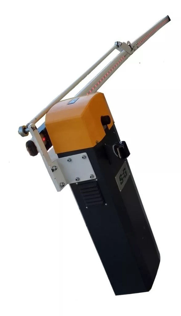 Barrera vehicular articulada SEG Classic AC 3.30M con leds