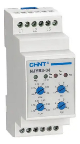 Rele electronico de medicion y control (SOBR-SUB T. REG., F/FASE, DESB, SEC, PTC)