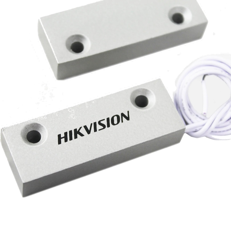 Sensor magnetico exterior cableado para porton Hikvision (DS-PD1-MC-MS)