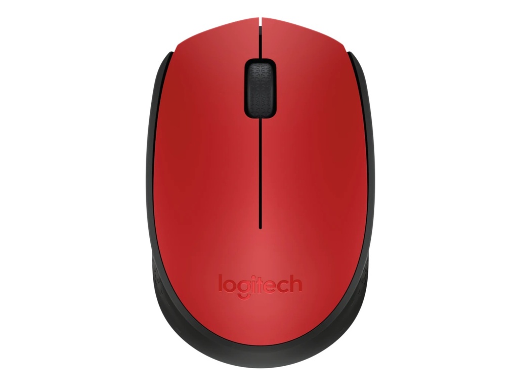 Mouse Logitech inalambrico M170 Rojo (cyo)