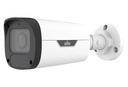Camara IP Uniview 4Mpx VF 2.8-12mm IR50m MicroSD iA Cruce/Intrusion Microfono PoE IP67 (IPC2324LB-ADZK-G)