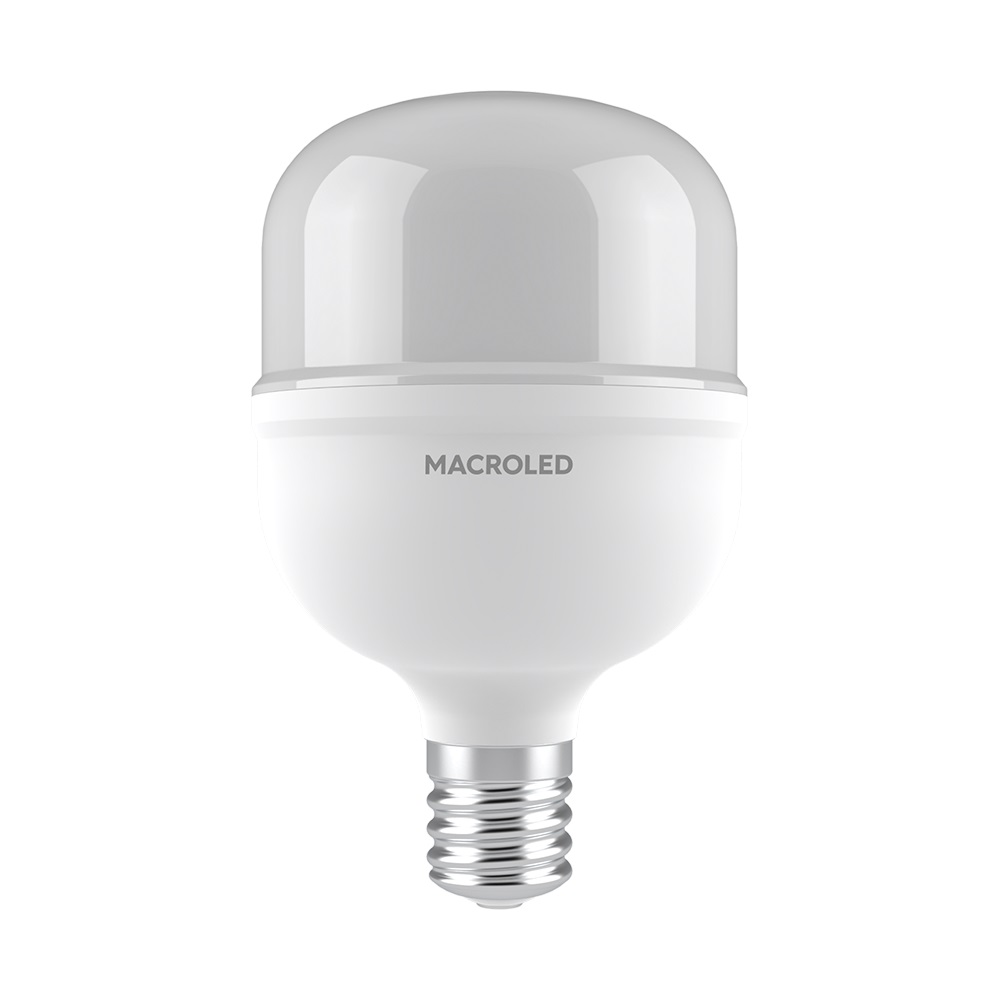 Foco Macroled Corto T140 60W E40 Frío 6500K (C-BAP-60-E40-CW)