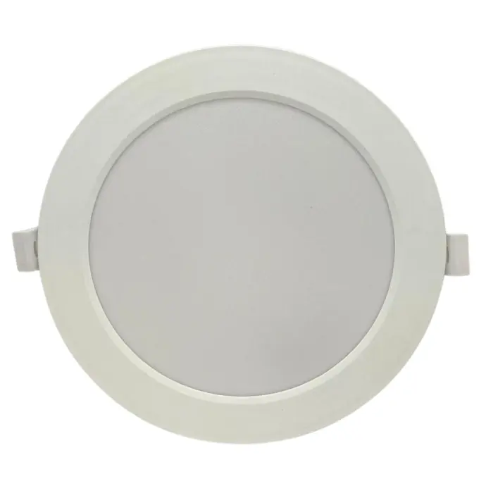 Panel flat circular King de embutir 12W cálido blanco (KRFP-12W-WW)