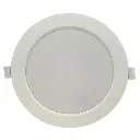 Panel flat circular King de embutir 12W cálido blanco (KRFP-12W-WW)