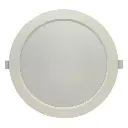 Panel flat circular King de embutir 18W cálido blanco (KRFP-18W-WW)