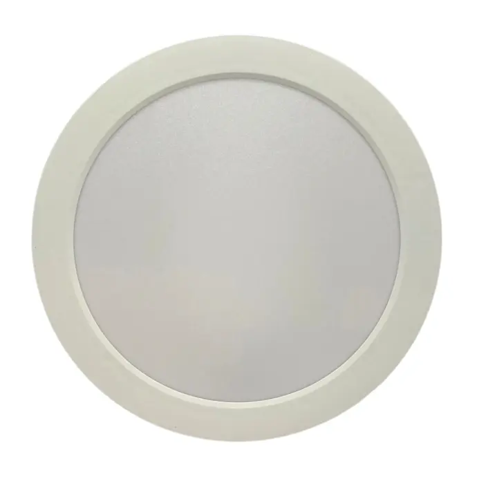 [KRPP-12W-WW] Panel plafón circular King de aplicar 12W cálido blanco (KRPP-12W-WW)