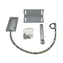 Sensor magnético para portón y cortinas metalicas con soporte L (MS-60L)