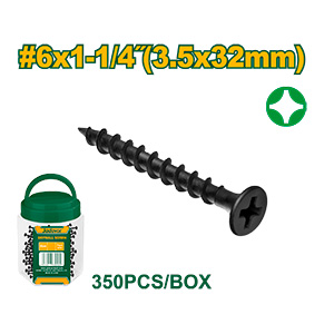 [JDXS1T13] Tornillo Drywall Grueso 3.5x32 350pcs[d]