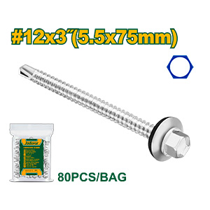 [JDXS4927] Tornillo Punta mecha hexagonal 5.5x75[d]