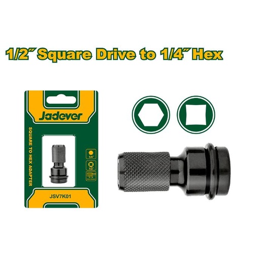 [JDSV7K01] Adaptador cuadrado a hexagonal Jadever [d]