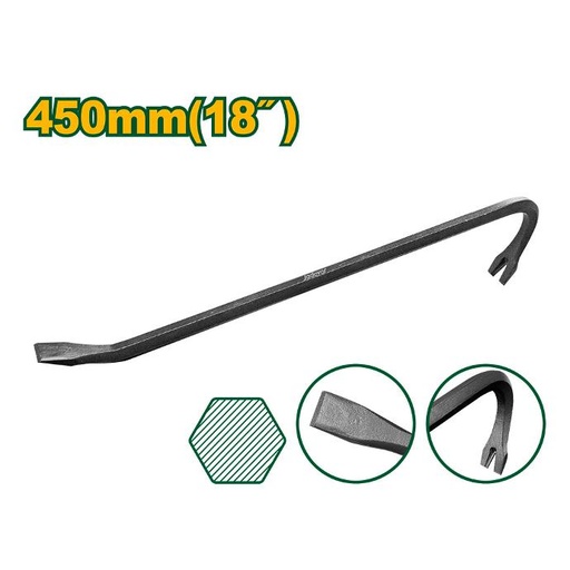 [JDQB1345] Palanca barreta Jadever 45cm 18"[d]