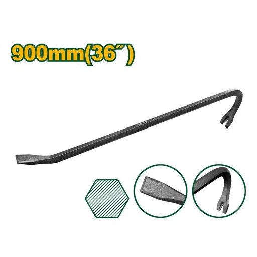 [JDQB1390] Palanca barreta Jadever 90cm 36" [d]