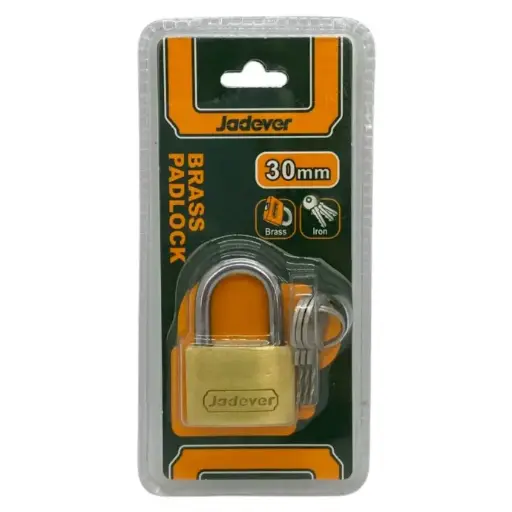 [JDPD1430] Candado de latón Jadever 30mm [d]
