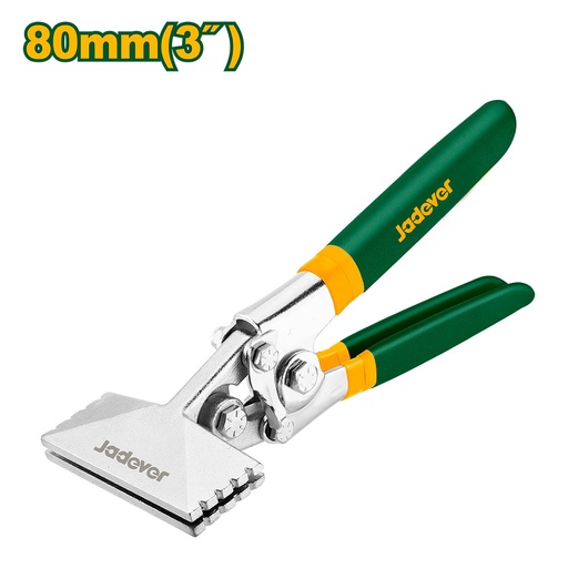 [JDZB8001] Pinza selladora manual de mandibula recta Jadever 80mm [d]