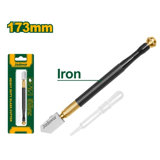 [JDGR2601] Corta vidrio Jadever 173mm [d]