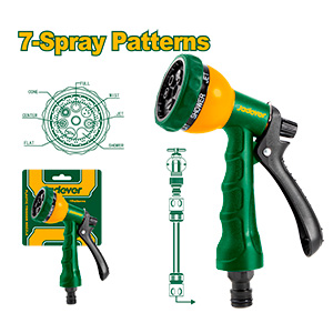 [JDSN1E07] Pistola de Riego con Gatillo 7 modos[d]