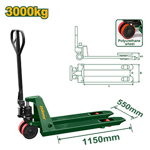 [JDNH1R30] Zorra Hidráulica Pallets 3000kg   [d]