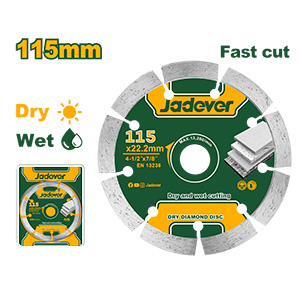[JDDC1K02] Disco Diamantado Segmentado Seco 7.5 115[d]