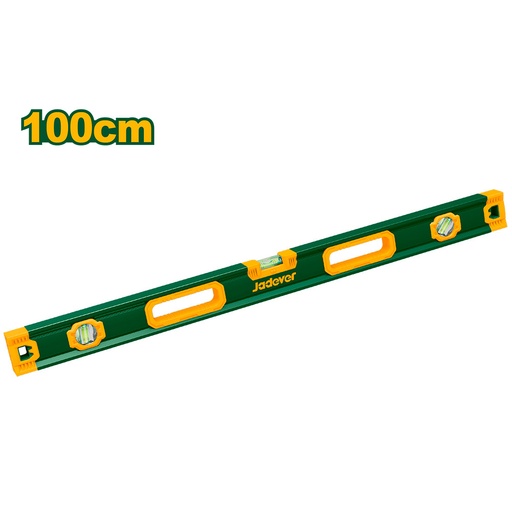 [JDSL1G100] Nivel de 3 burbujas Jadever 100cm de aluminio [d]