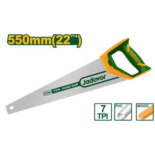 [JDHW1122] Serrucho carpintero Jadever 22" [d]