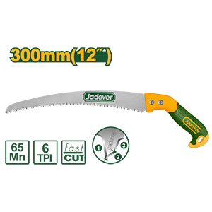 [JDHW7G12] Sierra Serrucho de Poda Curva 30cm 12"[d]