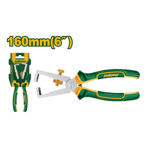[JDPL5C06] Alicate pelacables Jadever 16 6" [d]