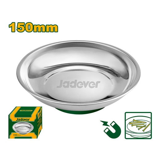 [JDMC6001] Bandeja magnética redonda Jadever 15cm [d]