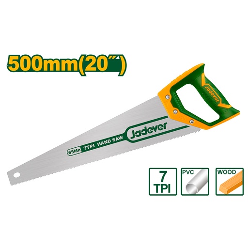 [JDHW1120] Serrucho carpintero Jadever 20" [d]