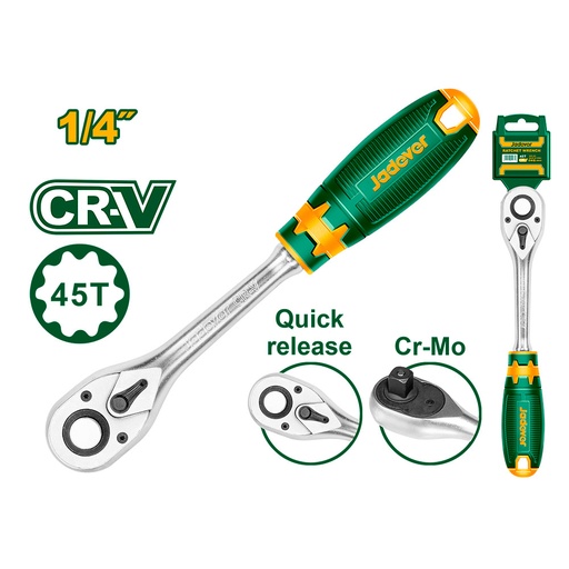[JDRW1214] Llave cricket Jadever de 1/4" [d]