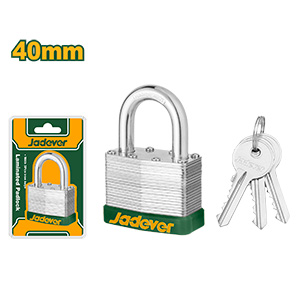 [JDPDL440] Candado Acero Laminado niquelado 40mm[d]