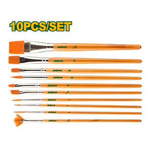 [JDXA1K10] Set pinceles N°1 (x2) N°1/4 N°2 (x2) N°4 N°6 (x2)N°12N° 3/4[d]