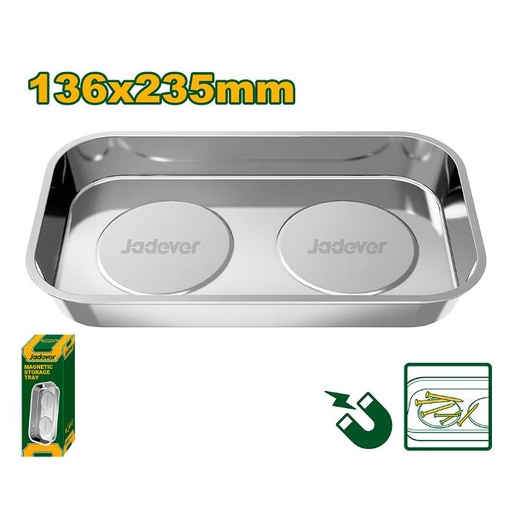 [JDMC6002] Bandeja magnética rectangular Jadever 13x23cm [d]