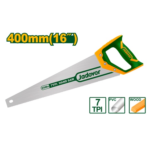 [JDHW1116] Serrucho carpintero Jadever 16" [d]