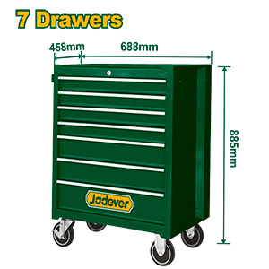 [JDCS2A07] Carro con Ruedas 7 cajones    [d]