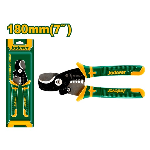 [JDPL5617] Pinza Corta Pelacable 180mm[d]