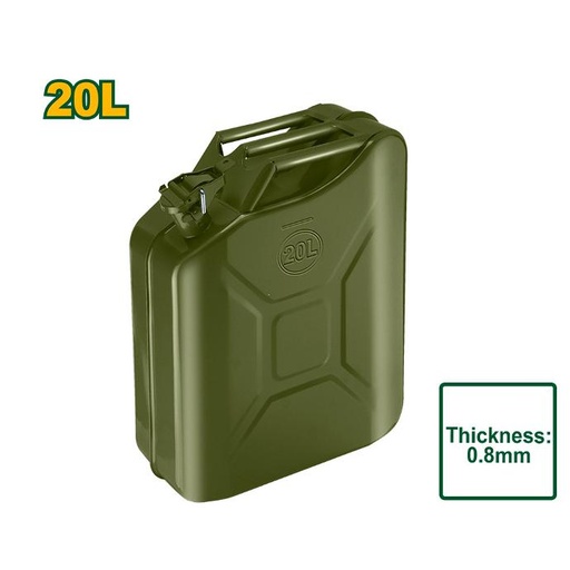 [JDQY1320] Bidón de 20 litros Jadever de acero [d]
