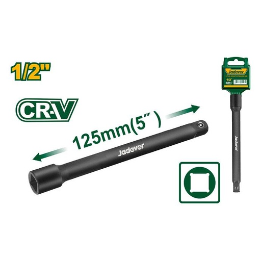 [JDMS5205] Barra de extensión de impact Jadever 1/2" 125mm [d]