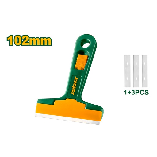 [JDGS1618] Cutter espatula Jadever 102mm + 4 hojas