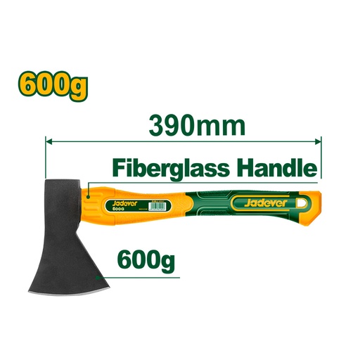 [JDHM6306] Hacha Jadever 39cm 0.6kg [d]