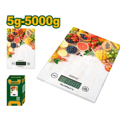 [JDKE4506] Balanza electrónica Jadever a pilas 5-5000g [d]