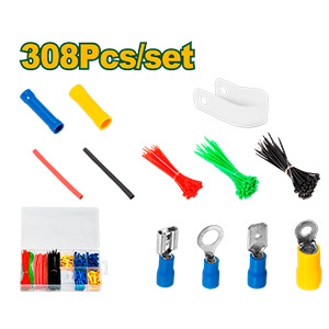 [JDTT1B03] Lote Terminales, uniones y termocontraibles 308pcs[d]