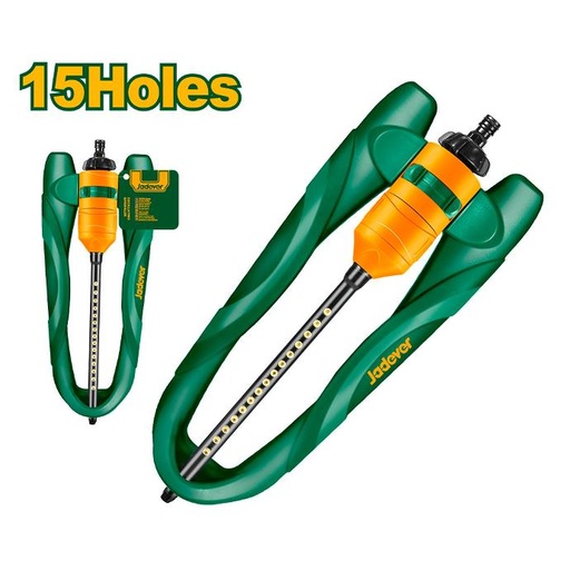 [JDSN1E17] Aspersor automático oscilante premium Jadever 15 agujeros [d]