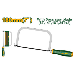 [JDHF5107] Set Sierra Caladora Manual 5pcs 18cm 7" [d]