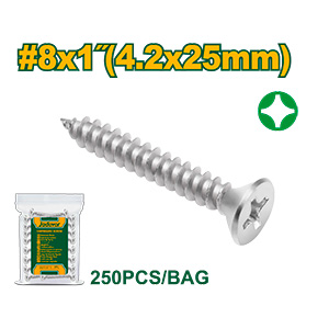 [JDXSC934] Tornillo Parker Cabeza Fresada 4.2x25[d]