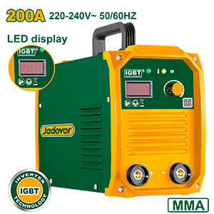 [JDWD32001-4] Soldador Inverter 220V MMA 20-200A LED Diplay[d]