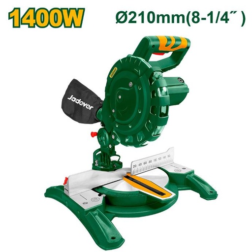 [JDXD151400-4] Sierra ingletadora Jadever 1400W 5000rpm [d]