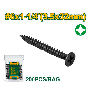 [JDXS2913] Tornillo Drywall Fino 3.5x32mm 200pcs[d]
