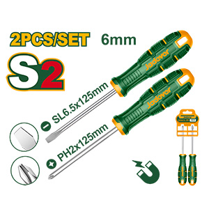 [JDSSA402] Set Destornillador x2 S2 PH+SL 125[d]