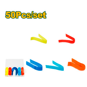 [JDVQ1B01] Lote Organizador de Cables Velcro 50pcs[d]